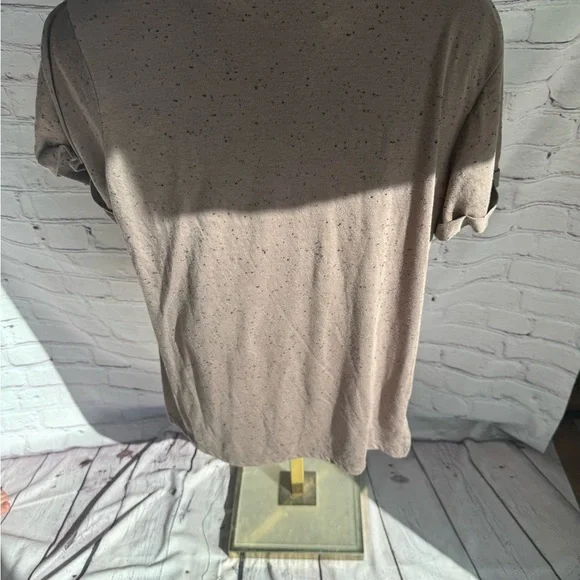 Bke core v neck large speckled plum mauve taupe black - Picture 3 of 4
